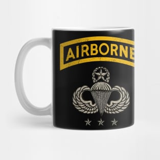 U.S Army Parachute wings badge airborne Paratrooper Mug